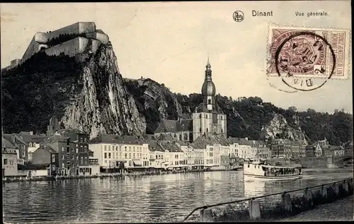 Ak Dinant Wallonien Namur, Vue generale