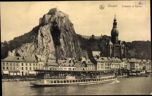 Ak Dinant Wallonien Namur, Citadelle et Eglise