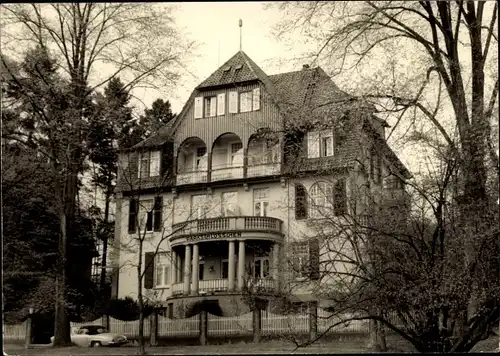 Foto Ak Bad Pyrmont in Niedersachsen, Parkschlösschen, Außenansicht