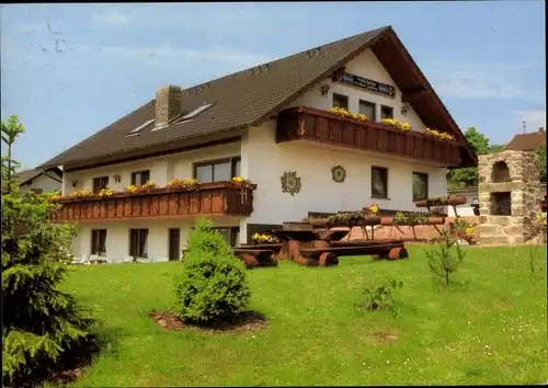 Ak Poppenhausen an der Wasserkuppe Rhön, Pension Landhaus Ingeborg, Rabennest 7