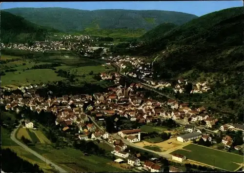 Ak Schneeberg im Odenwald Unterfranken, Panorama