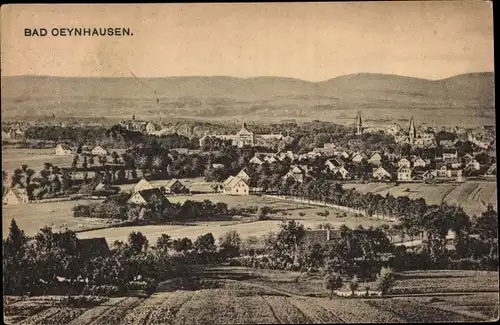 Ak Bad Oeynhausen in Westfalen, Gesamtansicht