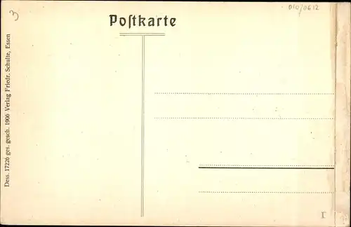 Ak Essen im Ruhrgebiet, Bahnhof, Außenansicht, Kiosk