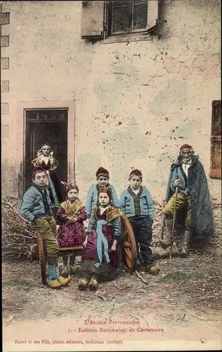 Ak Ariège, Enfants Bethmalais et Centenaire