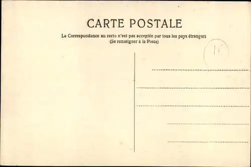 Ak Carcassonne Aude, La Gare, Arrivée des Manifestants 1908