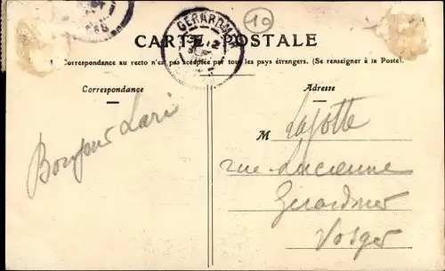 Ak Brienne le Château Aube, Rue du Pont