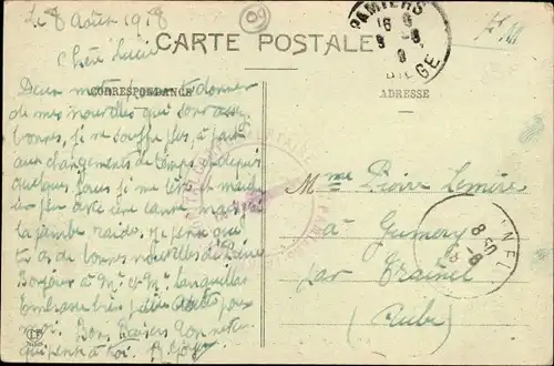 Ak Pamiers Ariège, Place des Jacobins