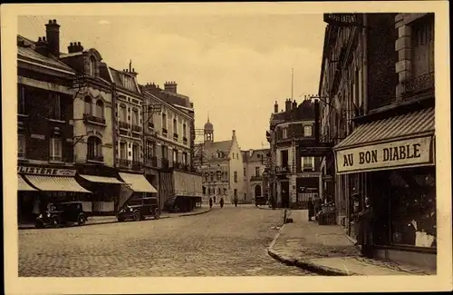 Ak Noyon Oise, Pace Cordouen, Geschäft