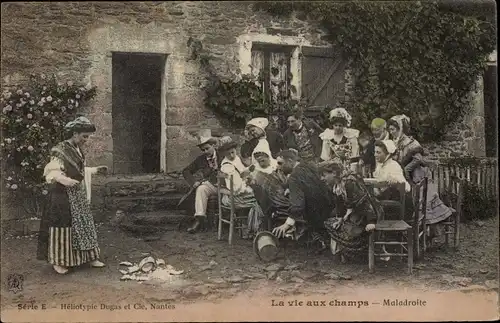 Ak La vie aux champs, Maladroite