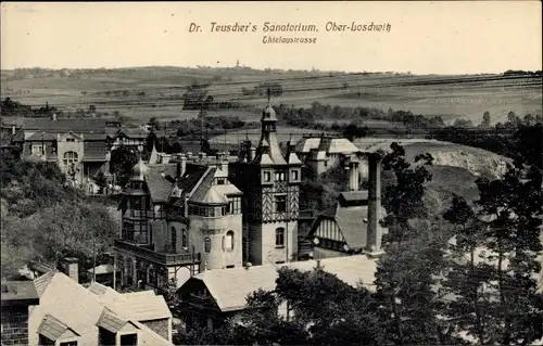 Ak Dresden Loschwitz, Dr. Teuscher's Sanatorium