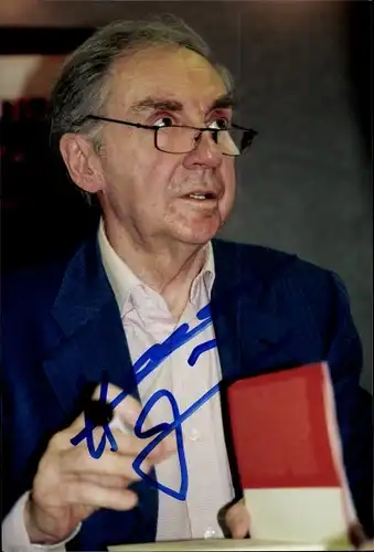 Foto Schauspieler Harald Juhnke, Portrait, Autogramm