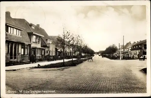 Ak Goes Zeeland Niederlande, Middelburgschestraat