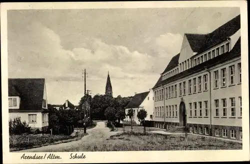 Ak Arendsee in der Altmark, Schule