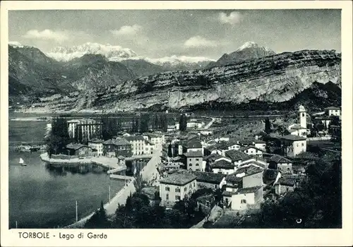 Ak Torbole Lago di Garda Trentino, Gesamtansicht