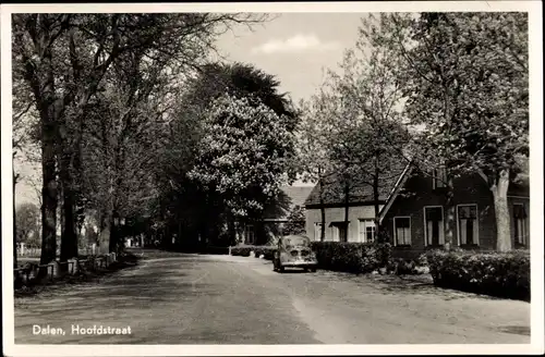 Ak Dalen Midden Drenthe Niederlande, Hoofdstraat