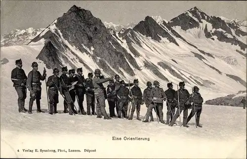 Ak Schweizer Armee, Gebirgsartillerie, Artillerie de montagne, Eine Orientierung