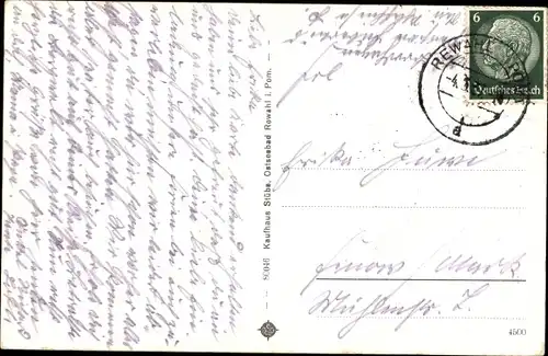 Ak Niechorze Seebad Horst Pommern, Leuchtturm