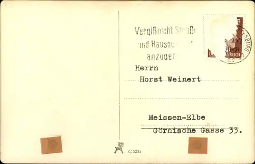 Ak Schauspieler Mathias Wieman, Portrait, Ufa Film, Autogramm