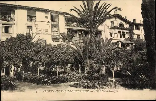Ak Algier Alger Algerien, Mustapha-Superieur, Hotel Saint Georges