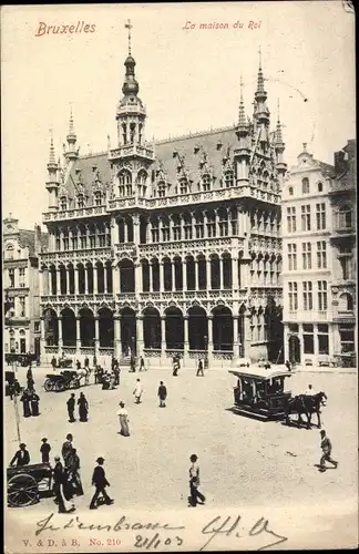 Ak Bruxelles Brüssel, La maison du Roi