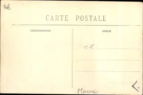 Ak Oudjda Oujda Marokko, Groupe de Chameaux devant la Porte des Tetes, Mann mit Kamelen