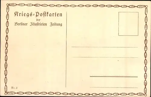 Künstler Ak Koch Gotha, Fritz, Berlin, Beglückwünschung nach der Nottrauung