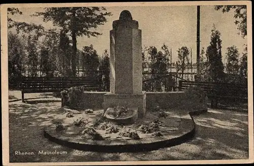 Ak Rhenen Utrecht, Mausoleum