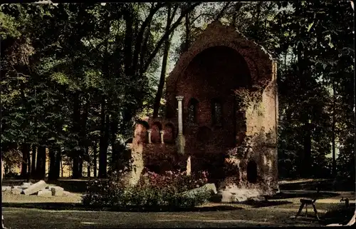 Ak Nijmegen Gelderland, Ruine Valkhof