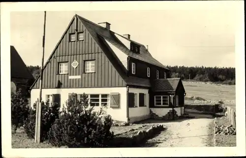 Ak Zinnwald Georgenfeld Altenberg im Erzgebirge, Heerwasserbaude