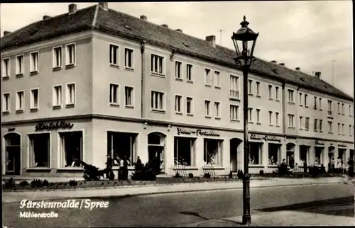 Ak Fürstenwalde an der Spree, Mühlenstraße