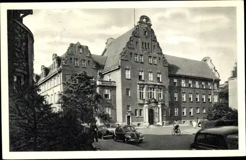 Ak Moers am Niederrhein, Amtsgericht, Außenansicht