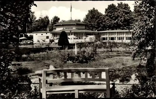 Ak Viersen in Nordrhein Westfalen, Kaisermühle, Fontäne
