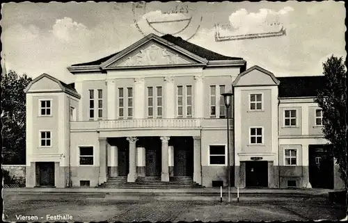 Ak Viersen in Nordrhein Westfalen, Festhalle, Außenansicht