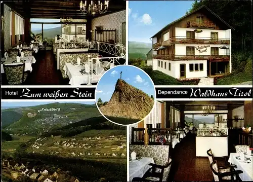 Ak Katzenbach Kirchen an der Sieg, Hotel zum weißen Stein, Dependance Waldhaus Tirol