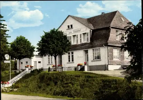 Ak Pantenburg Manderscheid in der Eifel, Gasthaus Pension Caspers-Stöckle, Außenansicht