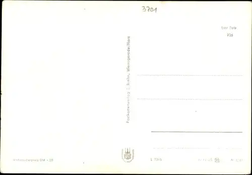 Ak Tanne Oberharz am Brocken, Genesungsheim Tanneck