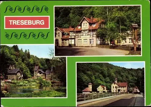 Ak Treseburg Thale im Harz, FDGB Erholungsheim Luppbode, Gemeindeschwesternstation