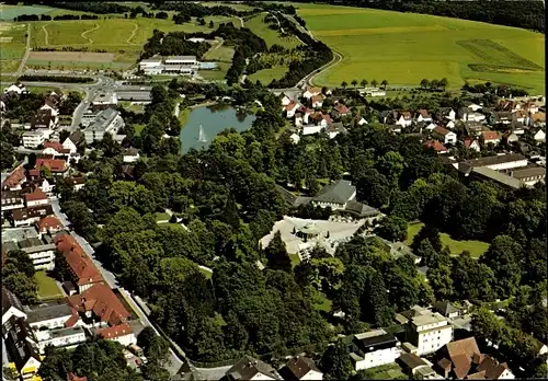 Ak Bad Meinberg am Teutoburger Wald, Luftbild, Panorama