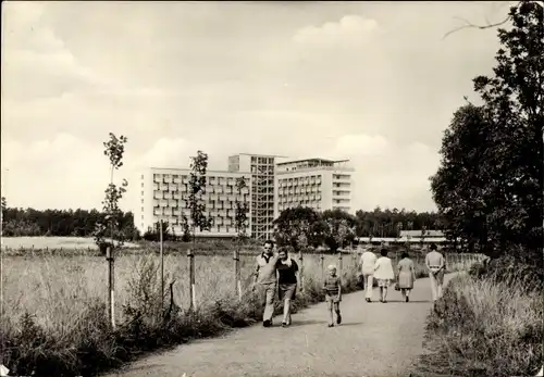 Ak Klink an der Müritz Mecklenburg, FDGB Urlaubersiedlung Völkerfreundschaft, Bettenhaus Warnke