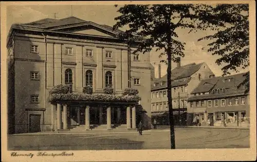 Ak Chemnitz in Sachsen, Schauspielhaus