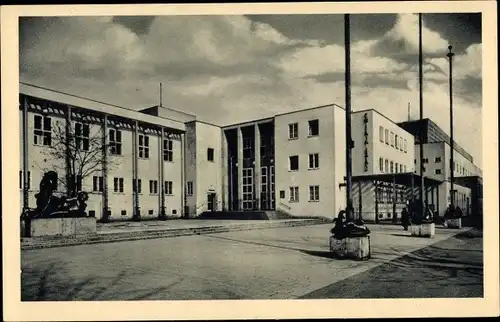 Ak Chemnitz in Sachsen, Stadtbad, Außenansicht