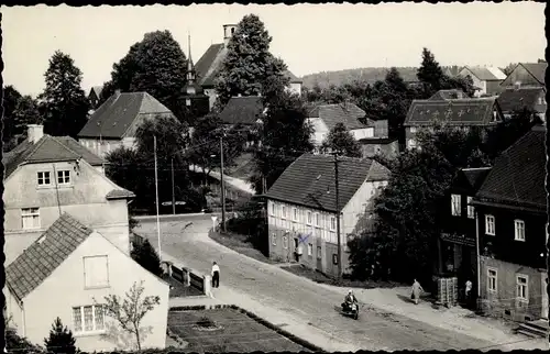 Ak Lawalde in der Lausitz, Straßenpartie