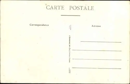 Ak Château Thierry Aisne, La Rue du Pont, Kriegszerstörung 1. WK 1918