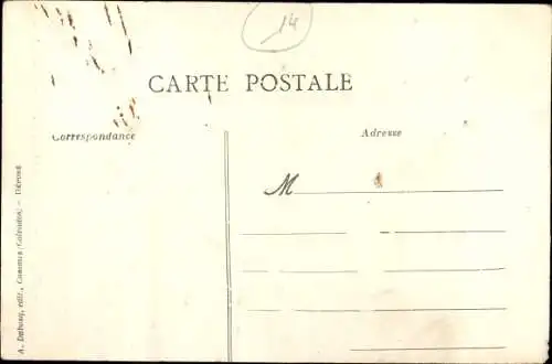 Ak Honfleur Calvados, Fete du Couronnement de Notre Dame de Grace 1913, Rue du Dauphin