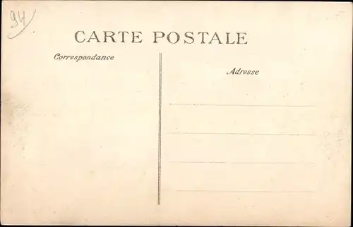 Ak Vincennes Val de Marne, Concours de Musique des 15 et 16 Juin 1913, Le Morceau d'Ensemble