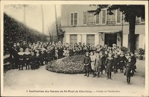 Ak Eure-et-Loir, Institution des Soeurs Saint Paul de Chartres