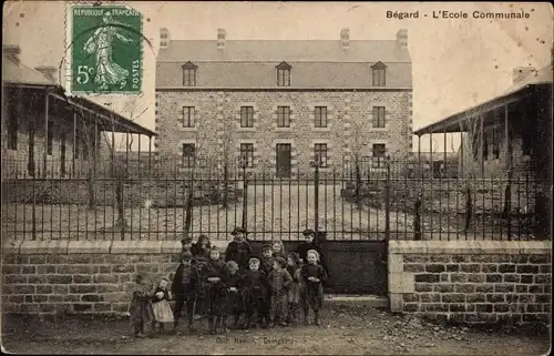 Ak Bégard Côtes d'Armor, L'Ecole Communale