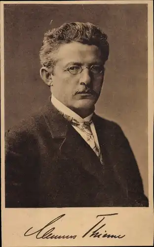 Ak Architekt Clemens Thieme, Völkerschlachtdenkmal