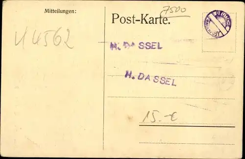 Studentika Ak Karlsruhe in Baden, Arminenhaus