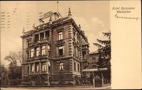 Ak Wiesbaden in Hessen, Hotel Quisisana